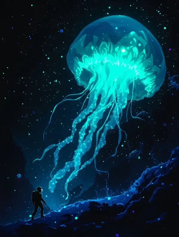 《深海回响》动漫封面海报